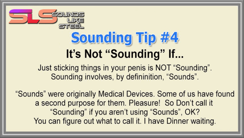 Sounding Tip 4